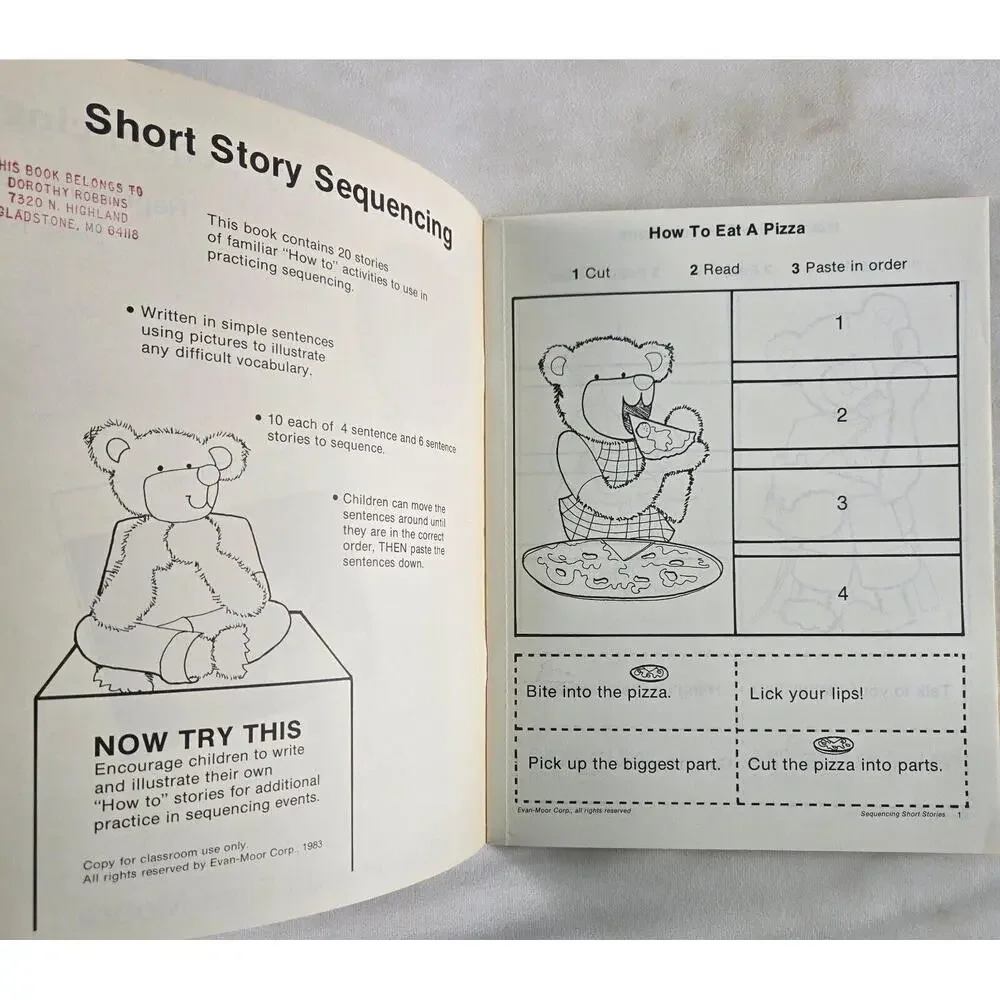 Evan-Moor Homeschool 4 Books English Grammar Phonics Reproducibles 1st to 3rd